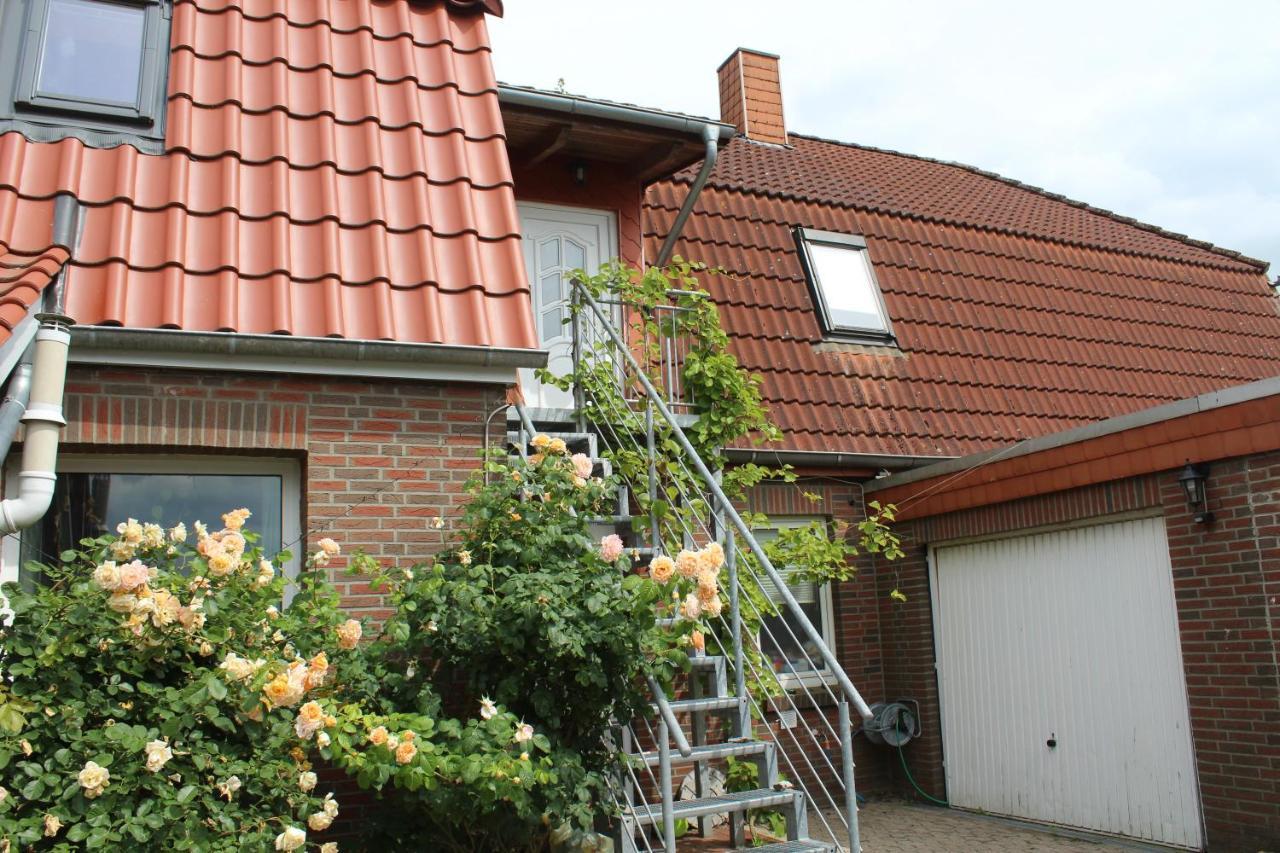 Ferienwohnung Nixe Sandstedt Esterno foto