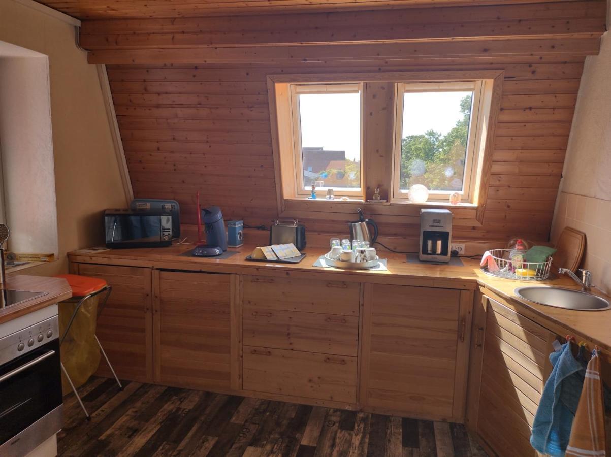 Ferienwohnung Nixe Sandstedt Esterno foto
