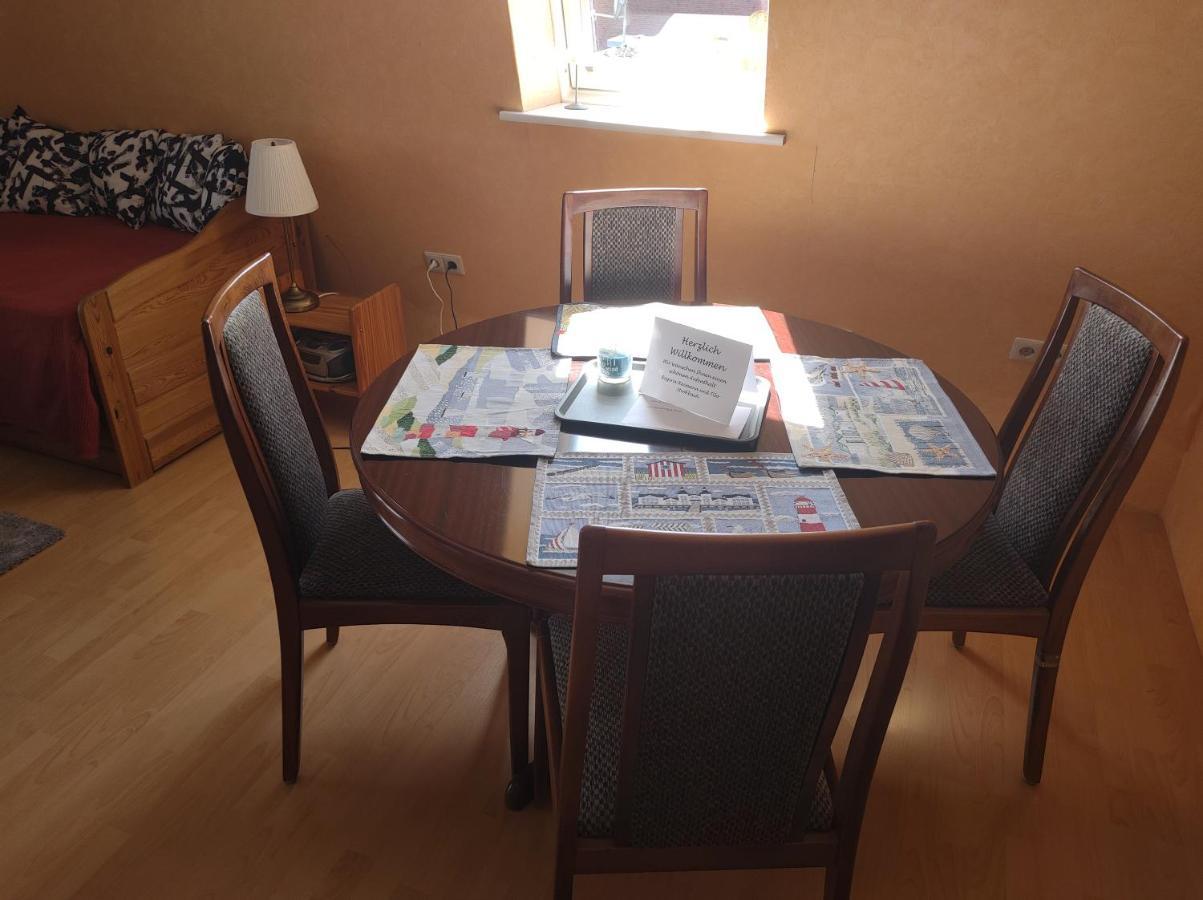 Ferienwohnung Nixe Sandstedt Esterno foto